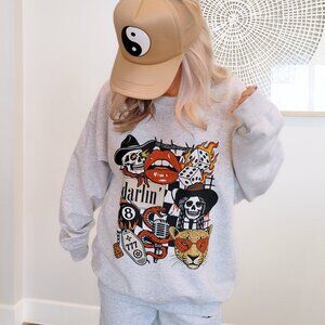 NWT Western Tattoo Darlin' Sweatshirt